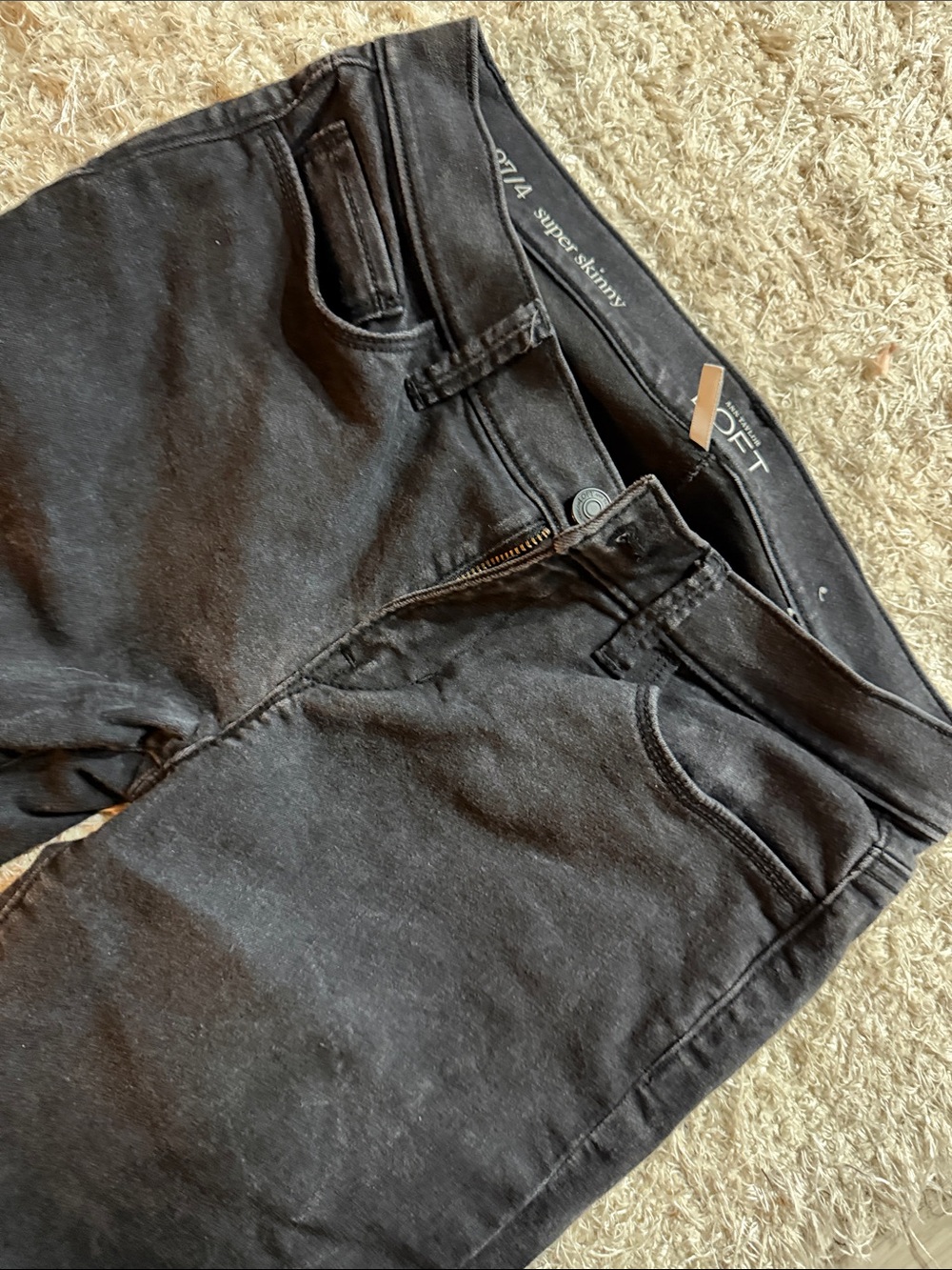 LOFT Women's Super Skinny Jeans - Black